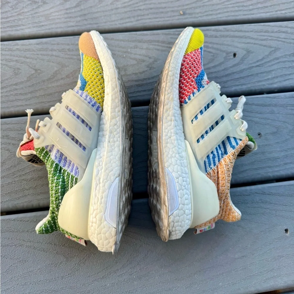 Adidas UltraBoost Love Unites Pride Multicolor Sneakers Women’s 8 1/2